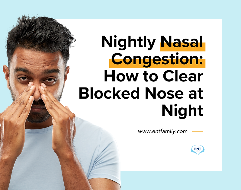 Nightly Nasal Congestion: How to Clear Blocked Nose at Night